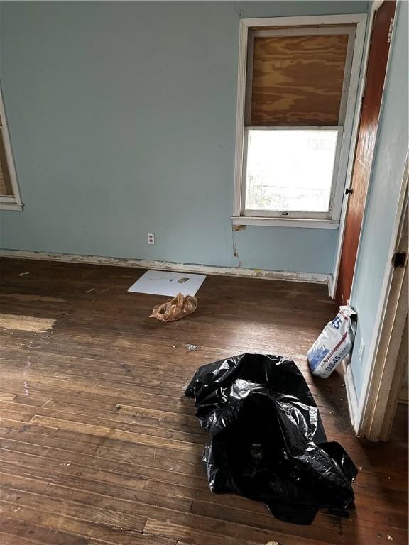 2201 Comanche St, Corpus Christi, TX 78408 - spare room with hardwood / wood-style floors