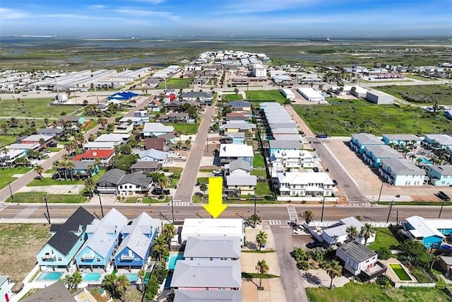 602 Island Retreat Ct, Port Aransas, TX 78373 - aerial perspective of suburban area