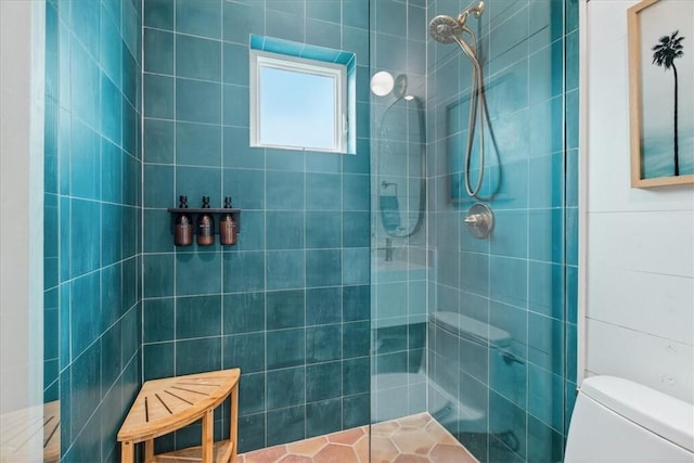 602 Island Retreat Ct, Port Aransas, TX 78373 - bathroom with toilet and a walk in shower