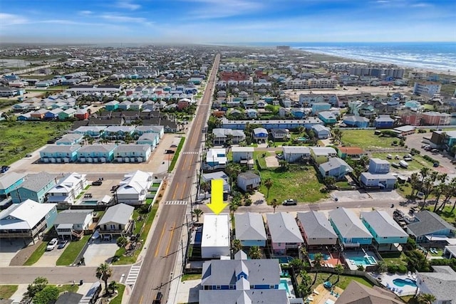 602 Island Retreat Ct, Port Aransas, TX 78373 - aerial view of property and surrounding area featuring nearby suburban area