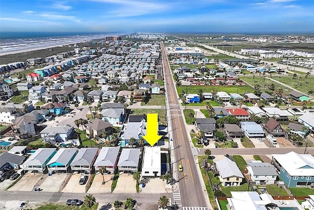 602 Island Retreat Ct, Port Aransas, TX 78373 - view of property location featuring a nearby body of water and nearby suburban area