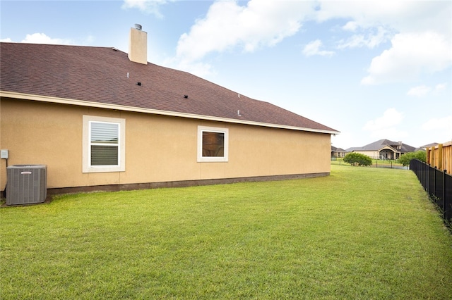 exterior space with central AC unit