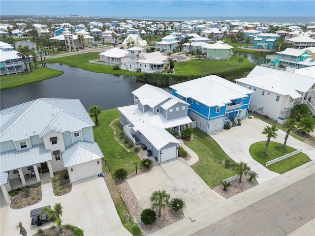 145 Beachwalk Prt, Aransas, TX 78373 - aerial view of residential area featuring a nearby body of water