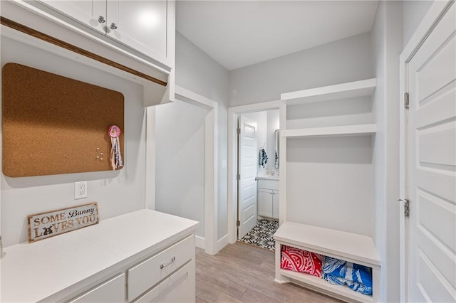 145 Beachwalk Prt, Aransas, TX 78373 - mudroom with light wood-style flooring
