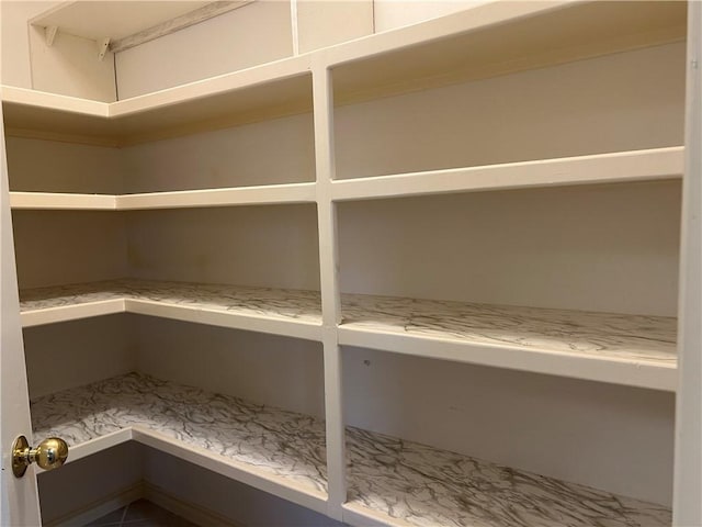 view of pantry