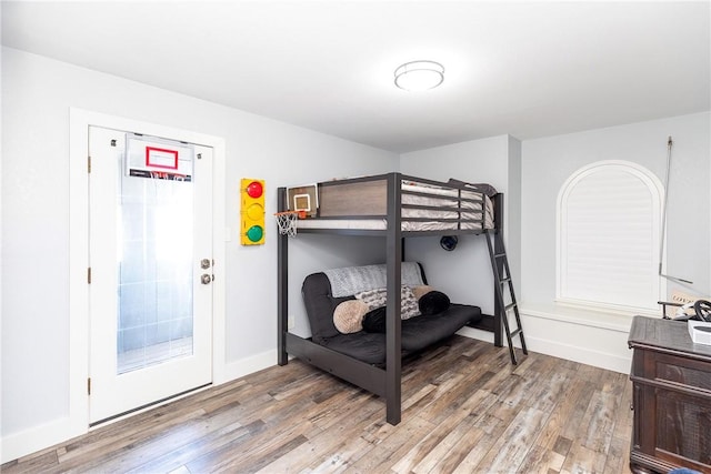 15354 Caravel Dr, Corpus Christi, TX 78418 - bedroom with wood finished floors and baseboards