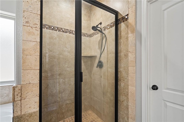 3902 Elvis Dr, Corpus Christi, TX 78414 - bathroom featuring a stall shower