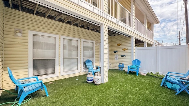 15102 Leeward Dr Unit 702, Corpus Christi, TX 78418 - view of patio with a balcony