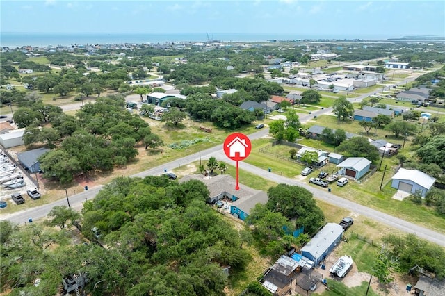 627 S Fuqua St, Rockport, TX 78382 - aerial overview of property's location