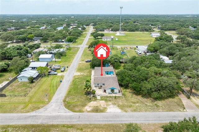 627 S Fuqua St, Rockport, TX 78382 - aerial view
