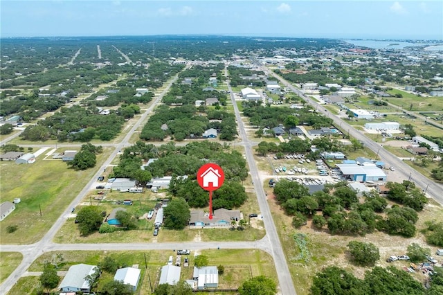 627 S Fuqua St, Rockport, TX 78382 - aerial view of property's location