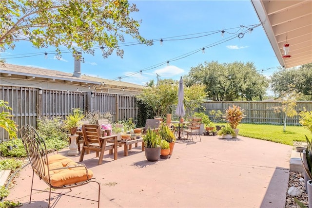 view of patio / terrace