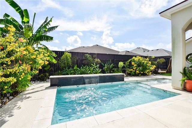 15854 El Soccorro, Corpus Christi, TX 78418 - view of pool featuring a fenced backyard and a patio