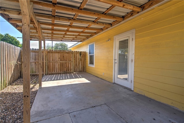 view of patio / terrace