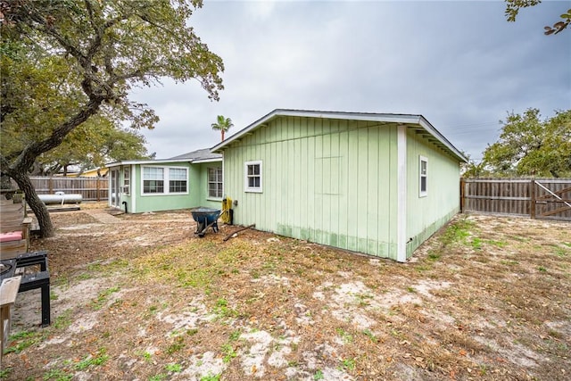 view of rear view of house