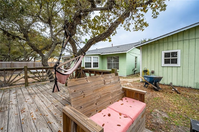 view of deck