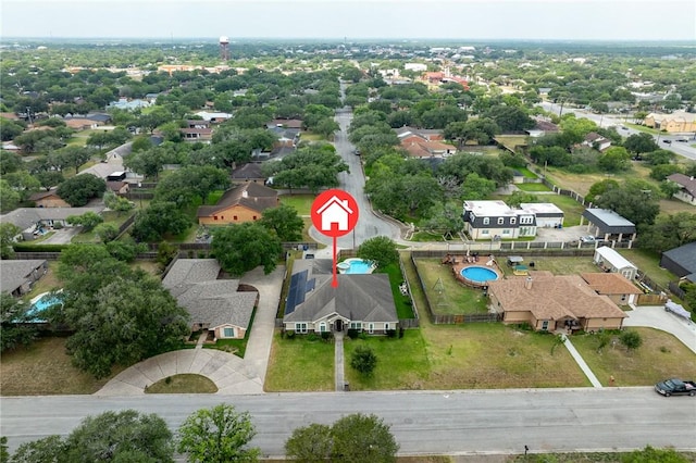 116 James Dr, Sinton, TX 78387 - aerial perspective of suburban area