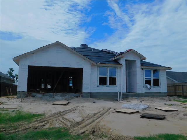 view of rear view of house