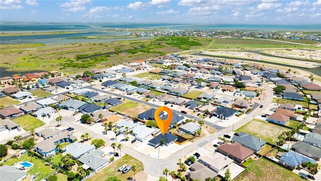 13948 Lighthouse Dr, Corpus Christi, TX 78418 - view of property location featuring a nearby body of water and nearby suburban area