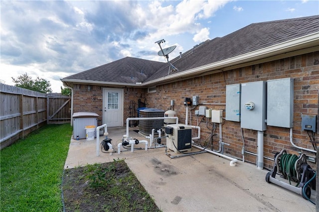 7602 Beau Terre, Corpus Christi, TX 78414 - fenced backyard with a patio area