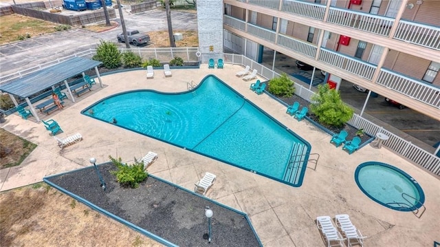 3938 Surfside Blvd Unit 3336, Corpus Christi, TX 78402 - community pool featuring a patio