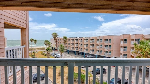 3938 Surfside Blvd Unit 3336, Corpus Christi, TX 78402 - balcony featuring a water view