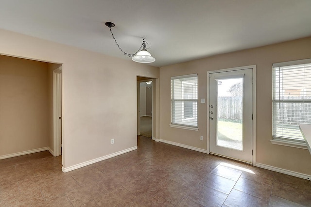 2334 Mystic Star Dr, Corpus Christi, TX 78414 - unfurnished dining area featuring baseboards