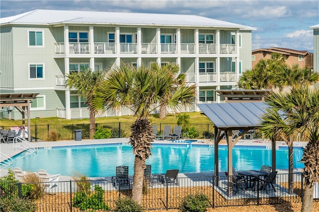 view of swimming pool