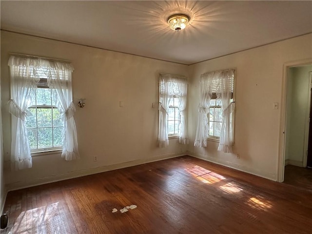3102 Topeka St, Corpus Christi, TX 78404 - unfurnished room featuring wood finished floors and baseboards