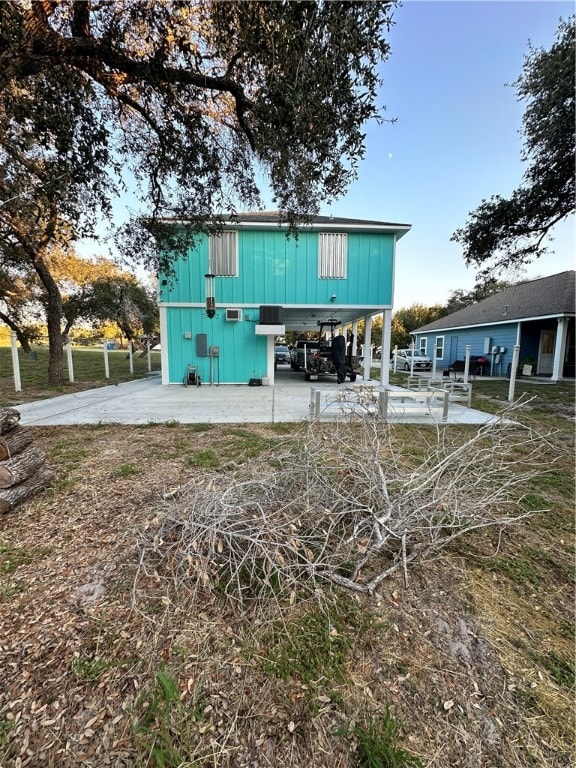 view of rear view of house