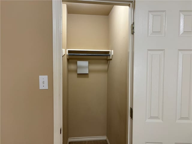 view of closet