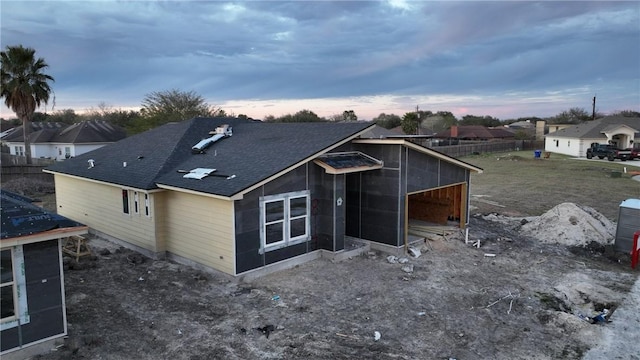 exterior space featuring a sunroom