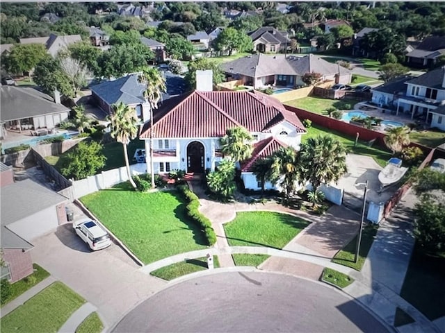 4502 Thoreau Cir, Corpus Christi, TX 78410 - aerial perspective of suburban area