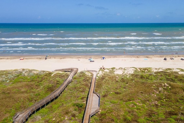 4903 State Highway 361 Unit 8, Port Aransas, TX 78373 - water view featuring nearby beach
