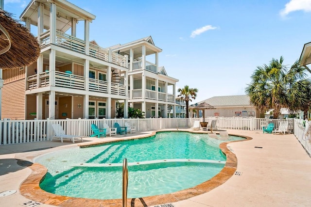 4903 State Highway 361 Unit 8, Port Aransas, TX 78373 - community pool with a patio