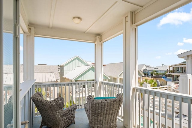 4903 State Highway 361 Unit 8, Port Aransas, TX 78373 - balcony with a residential view