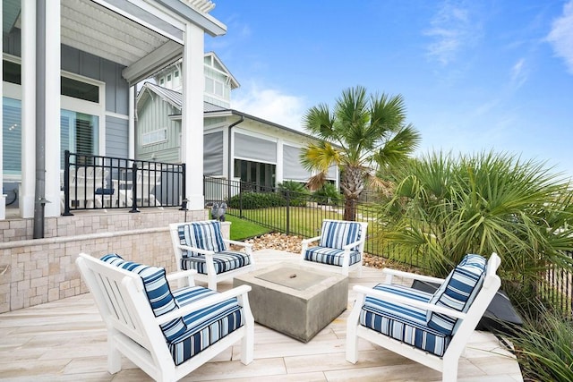 125 Reserve Ln, Rockport, TX 78382 - view of patio