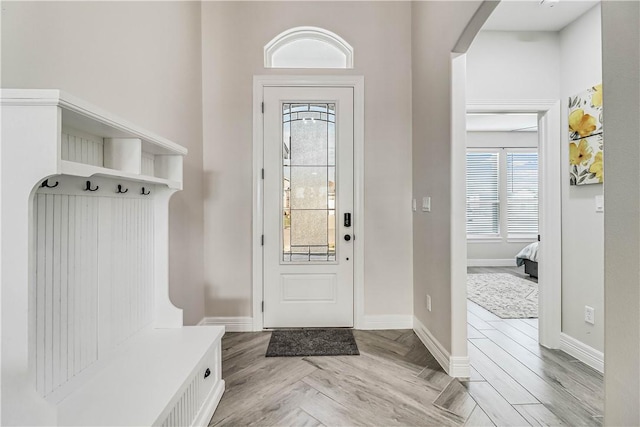 view of mudroom