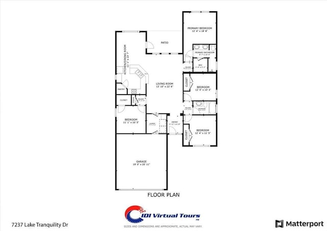 7237 Lake Tranquility Dr, Corpus Christi, TX 78414 - view of layout