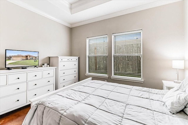 7237 Lake Tranquility Dr, Corpus Christi, TX 78414 - bedroom featuring ornamental molding