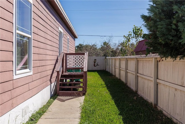 112 Tropical Breeze Ln, Aransas Pass, TX 78336 - view of fenced backyard