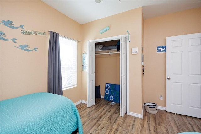 112 Tropical Breeze Ln, Aransas Pass, TX 78336 - bedroom with light wood finished floors