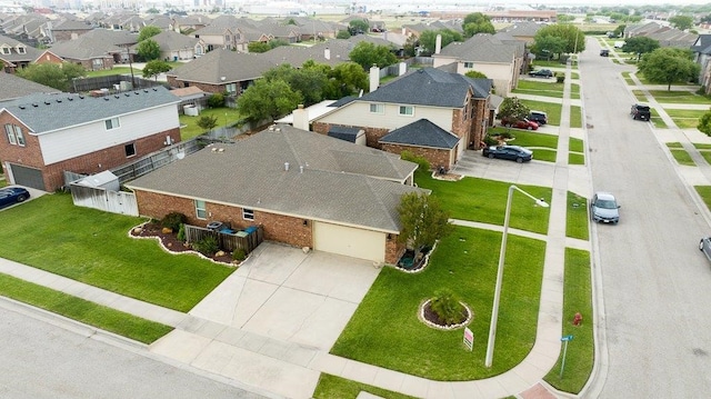 214 Palmer Dr, Portland, TX 78374 - bird's eye view with a residential view