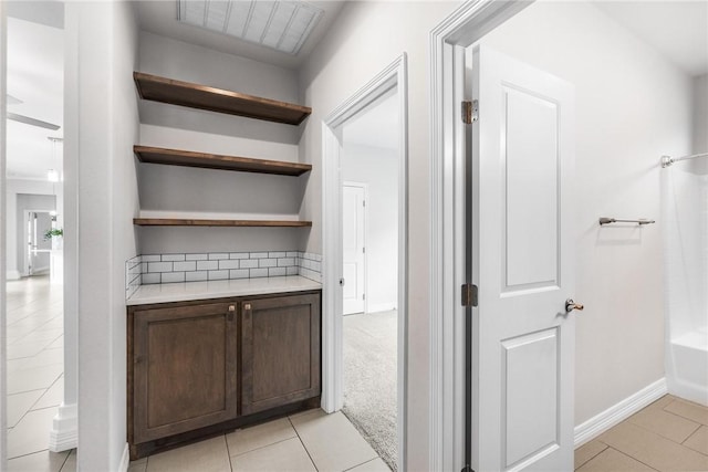14013 Hawksnest Bay Dr, Corpus Christi, TX 78418 - hallway with light tile patterned floors