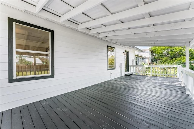 1122 Dorthy Dr, Corpus Christi, TX 78412 - view of deck