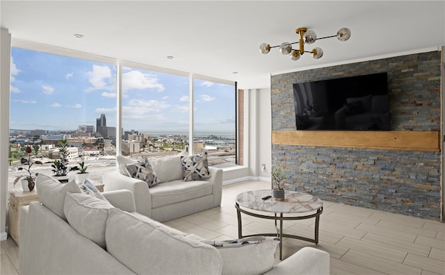 715 S Upper Broadway St Unit 1501, Corpus Christi, TX 78401 - living room featuring wood finished floors