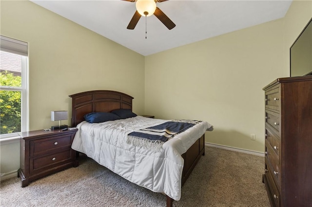 15229 Capstan St, Corpus Christi, TX 78418 - carpeted bedroom featuring baseboards and ceiling fan