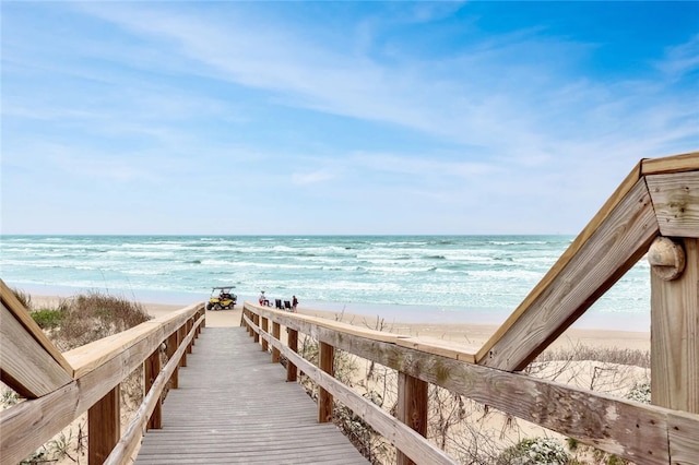 5973 State Highway 361 Unit 123, Port Aransas, TX 78373 - view of home's community featuring view of water and beach