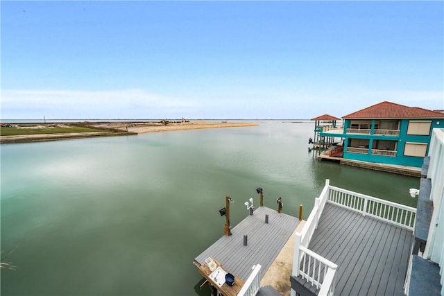 738 Crown Hbr, Corpus Christi, TX 78402 - dock area with a water view