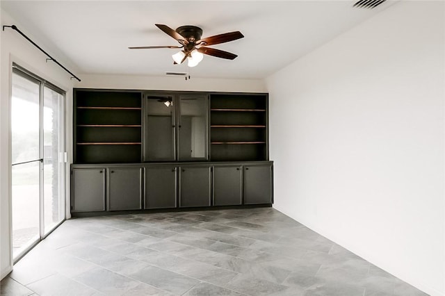 12308 Up River Rd, Corpus Christi, TX 78410 - unfurnished living room with a ceiling fan